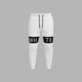 Whte Bold Sweatpants