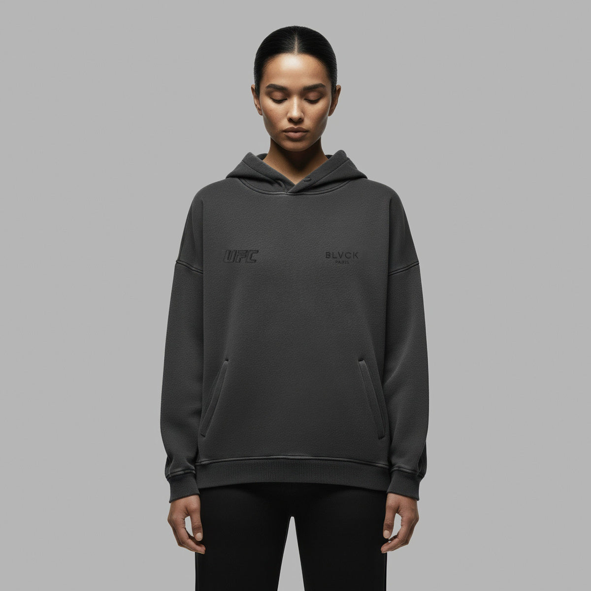 Blvck x UFC Acid Wash Hoodie