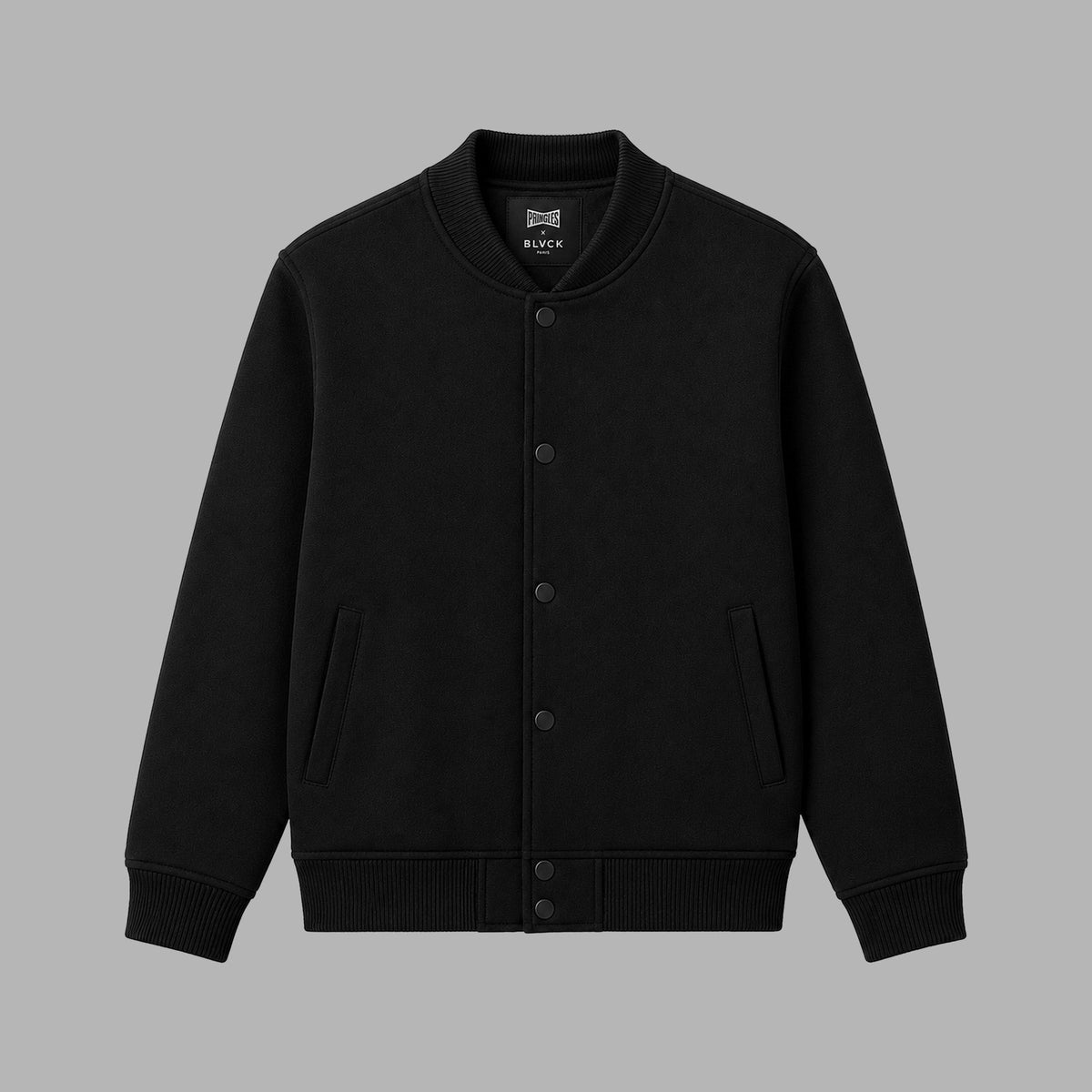 Blvck x Pringles Teddy Baseball Jacket