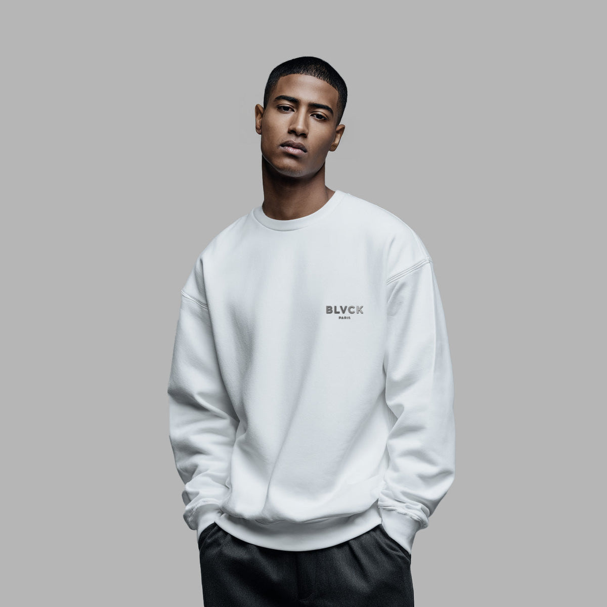 Blvck Sweater 'White'