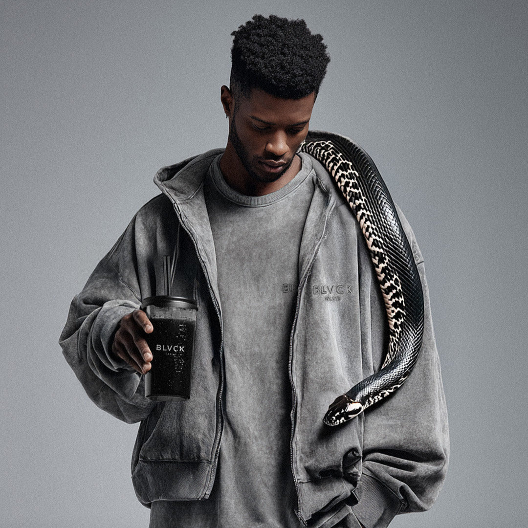 Acid Wash Zip Sweater