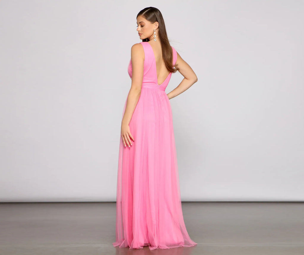 Bridget Double Slit Dress