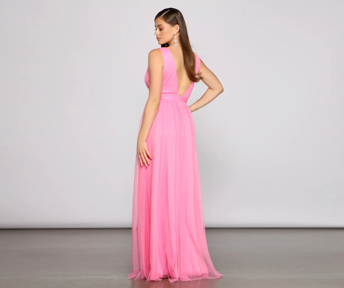 Bridget Double Slit Dress