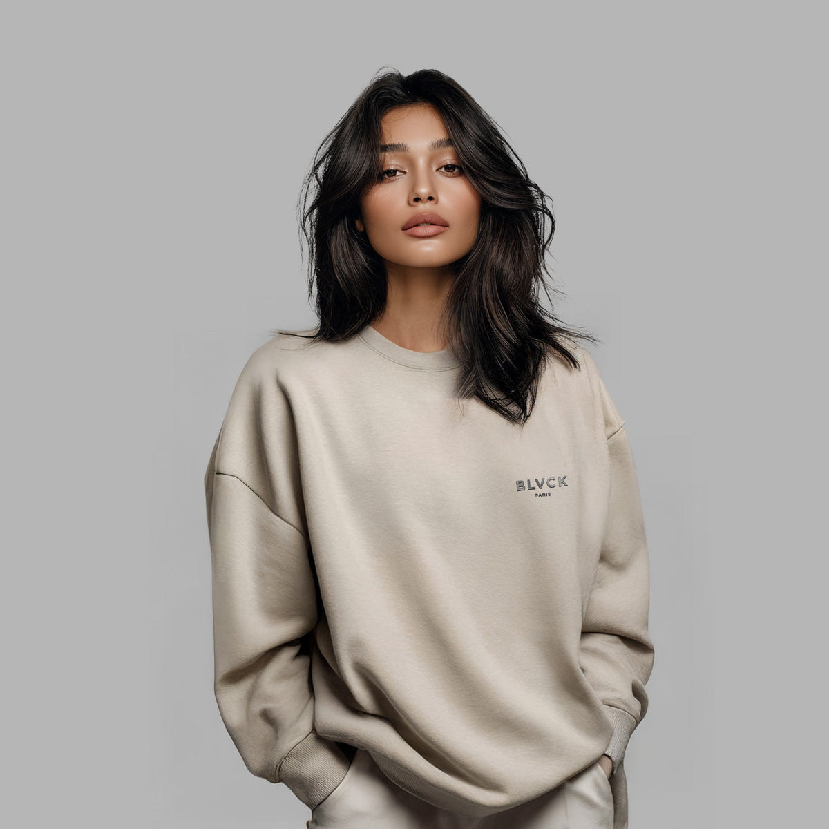 Blvck Sweater 'Twilight Cream'