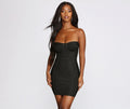 Glitter Gal Bandage Mini Dress