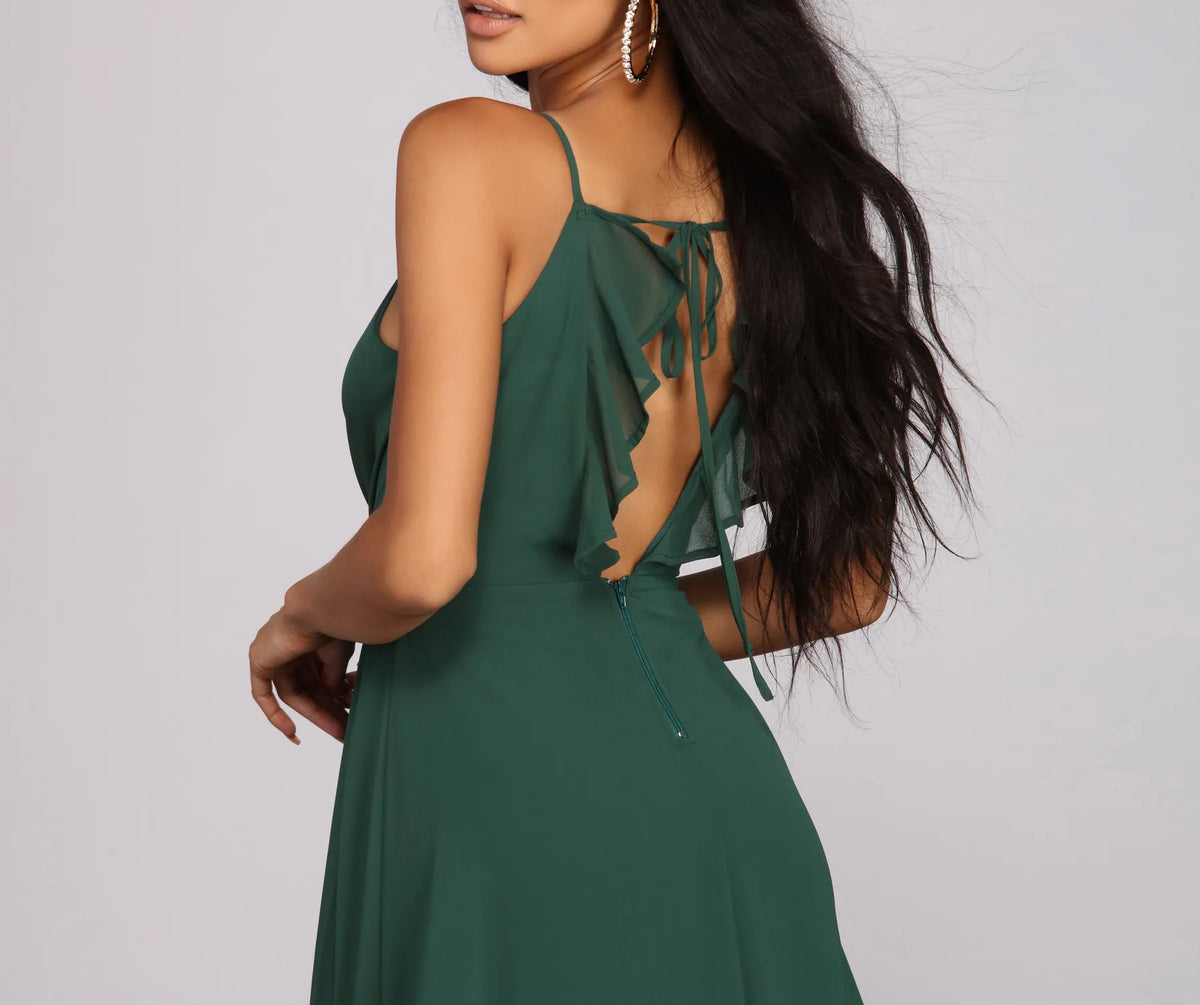 Vaughan Chiffon Gown