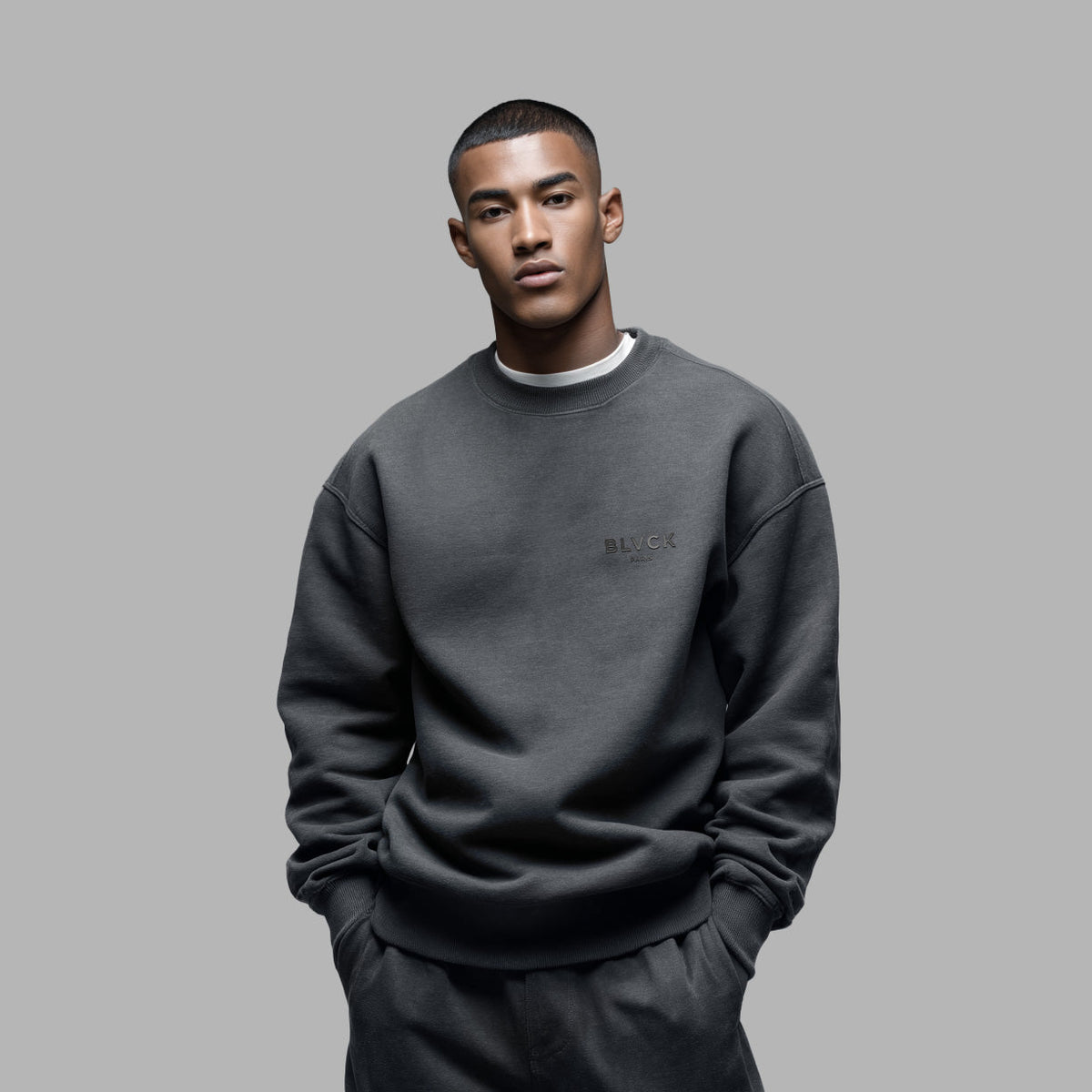 Blvck Sweater 'Charcoal'