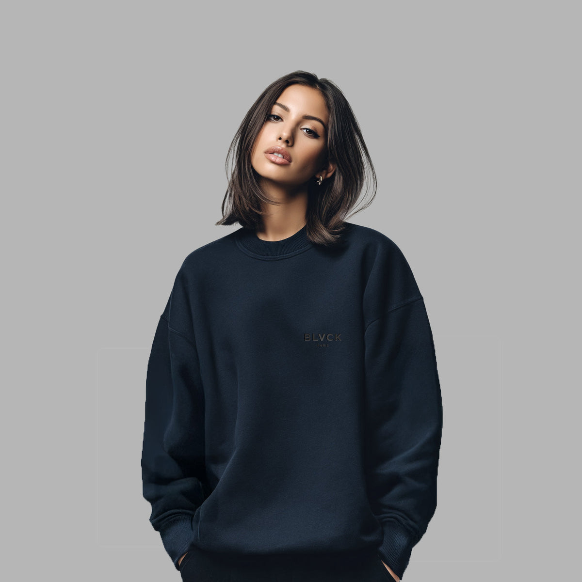 Blvck Sweater 'Midnight Black'