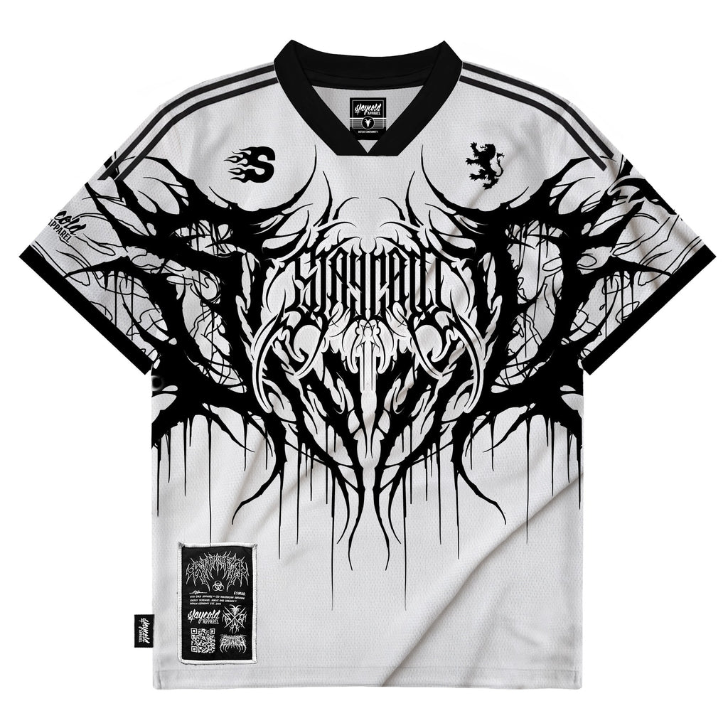 Galactico (White) - Oversized Jersey (260GSM)