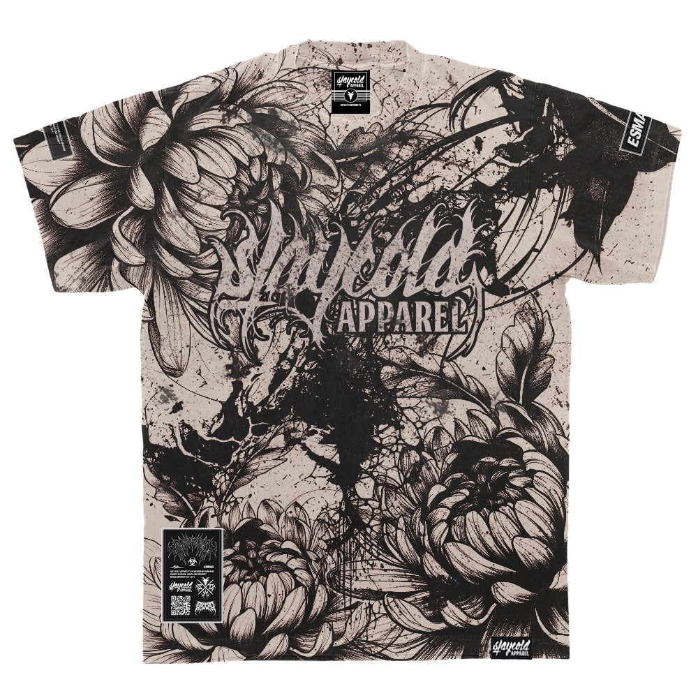 Bloomwound (Allover) - Heavy Oversized T-Shirt (250GSM)
