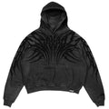 Necroblade (Dark Grey) - Heavy Oversized Hoodie (400GSM)