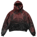 Oathbound (Red Black) - Heavy Oversized Hoodie (400GSM)
