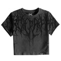 Reign Of Blood (Dark Grey) - Crop T-Shirt (200GSM)