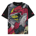 Zombie Fox (Allover) - Oversized T-Shirt (200GSM)