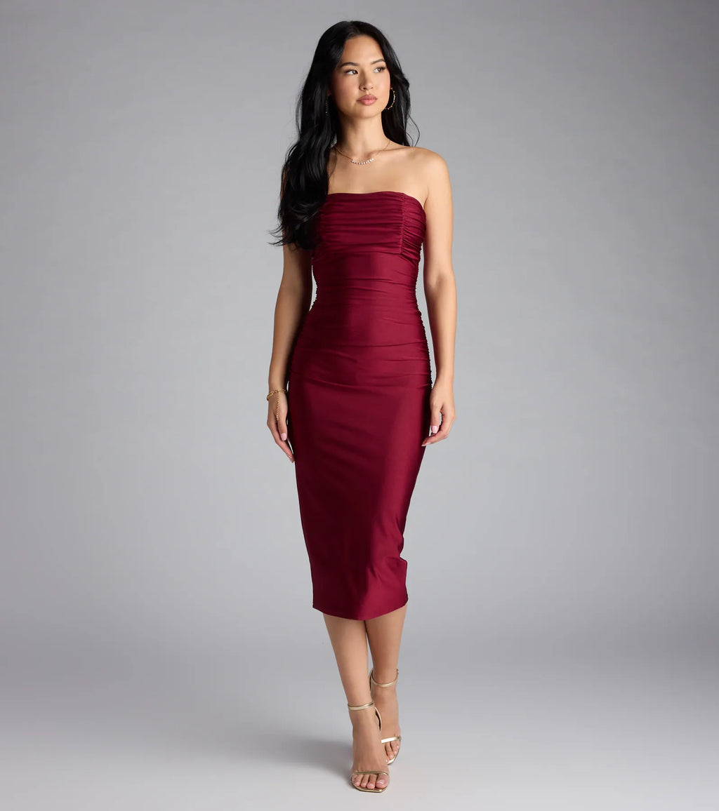 Instant Connection Tube Midi Dress