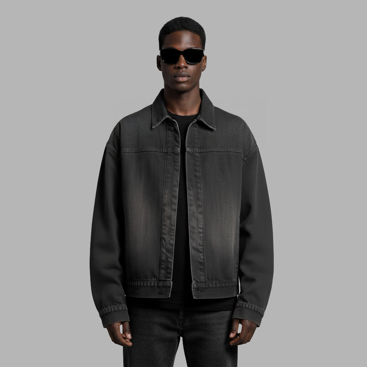 Blvck Gradient Denim Jacket