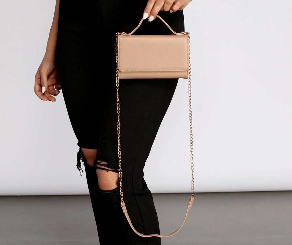Top Handle Wallet Cross Body Purse