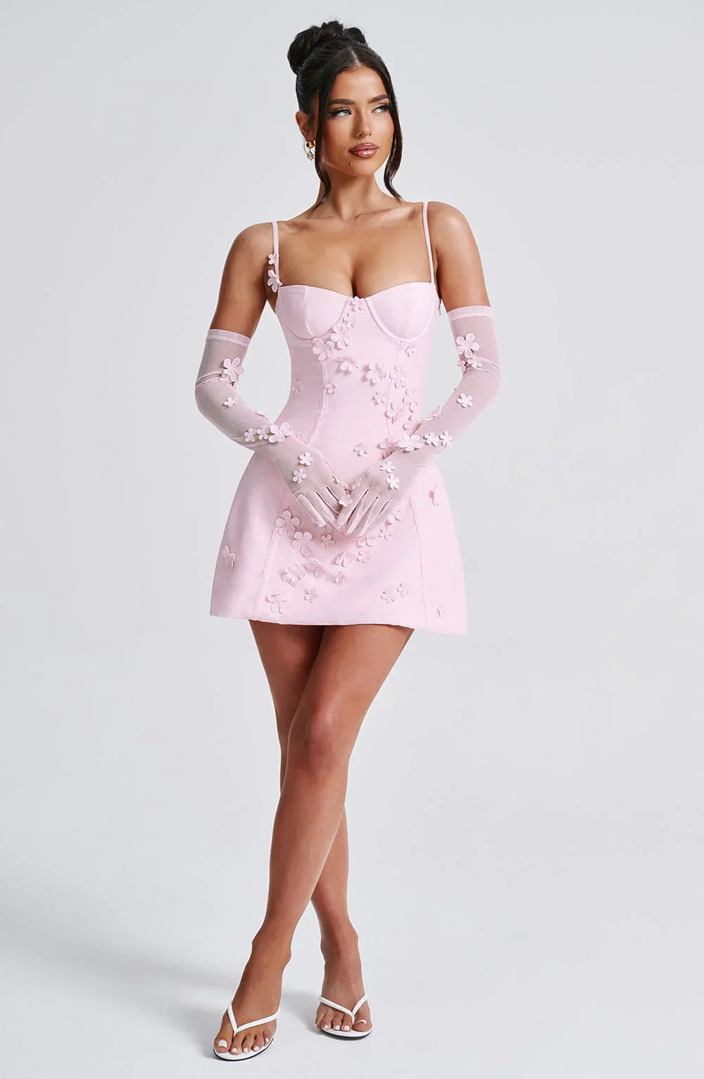 Dalary Mini Dress - Blush
