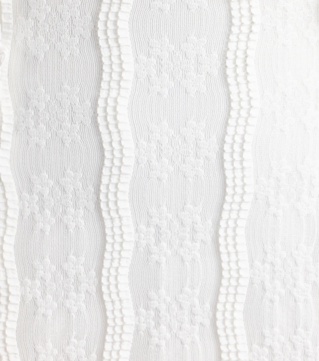 Flirty Girlie Lace-Up A-Line Mini Dress