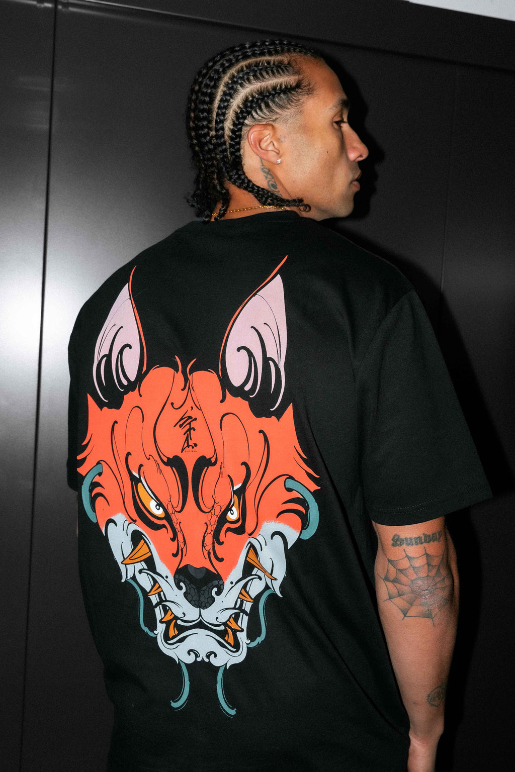 Ash Hunter (Black) - Regular T-Shirt (200GSM)