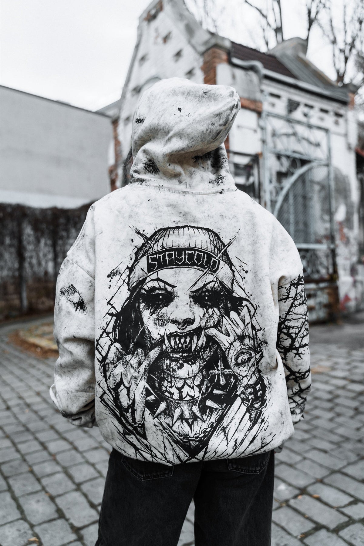 Attitude (Sand) - Oversized Hoodie (350GSM)
