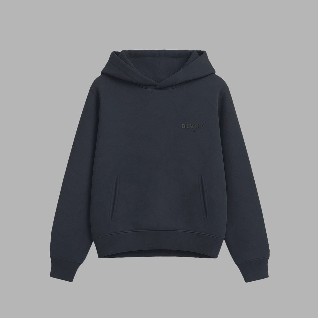 Blvck Hoodie 'Midnight Black'