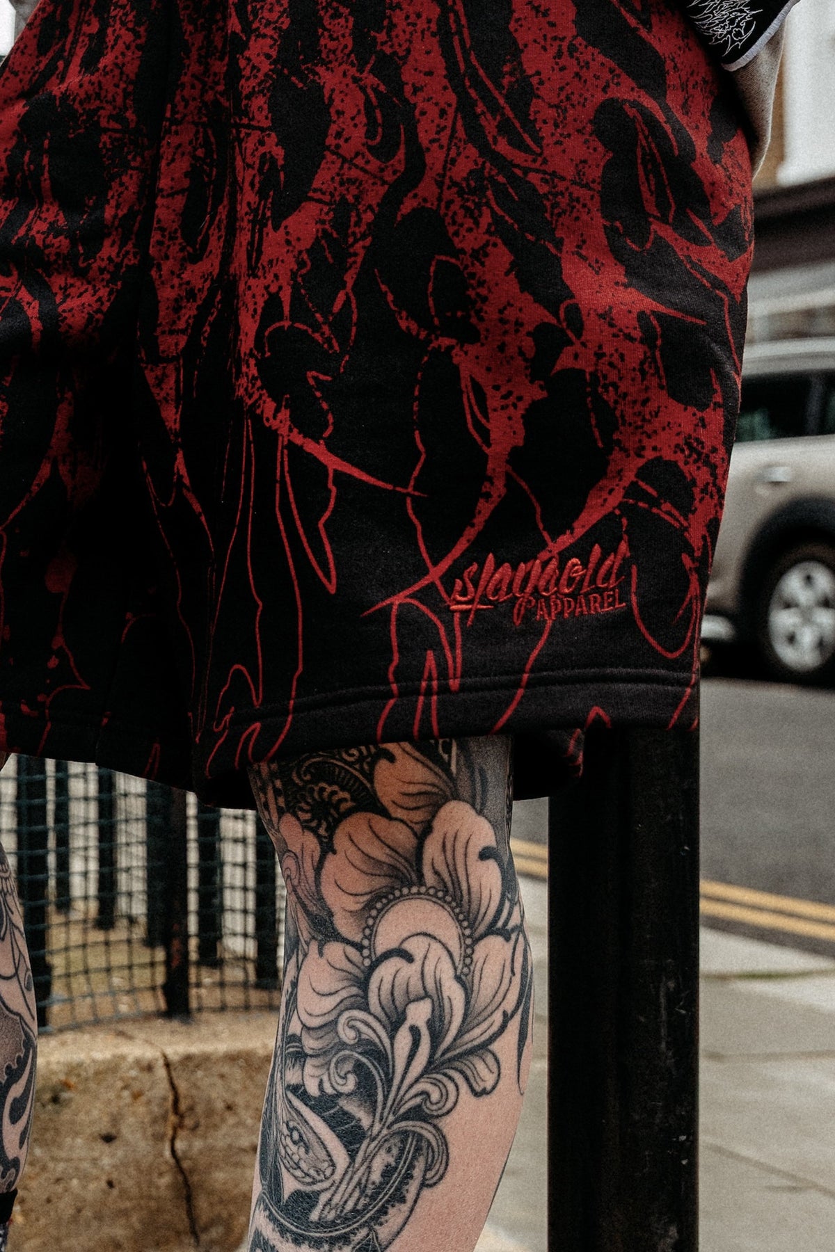 Bloodspawn (Rusty Red) - Prime Shorts (350GSM)
