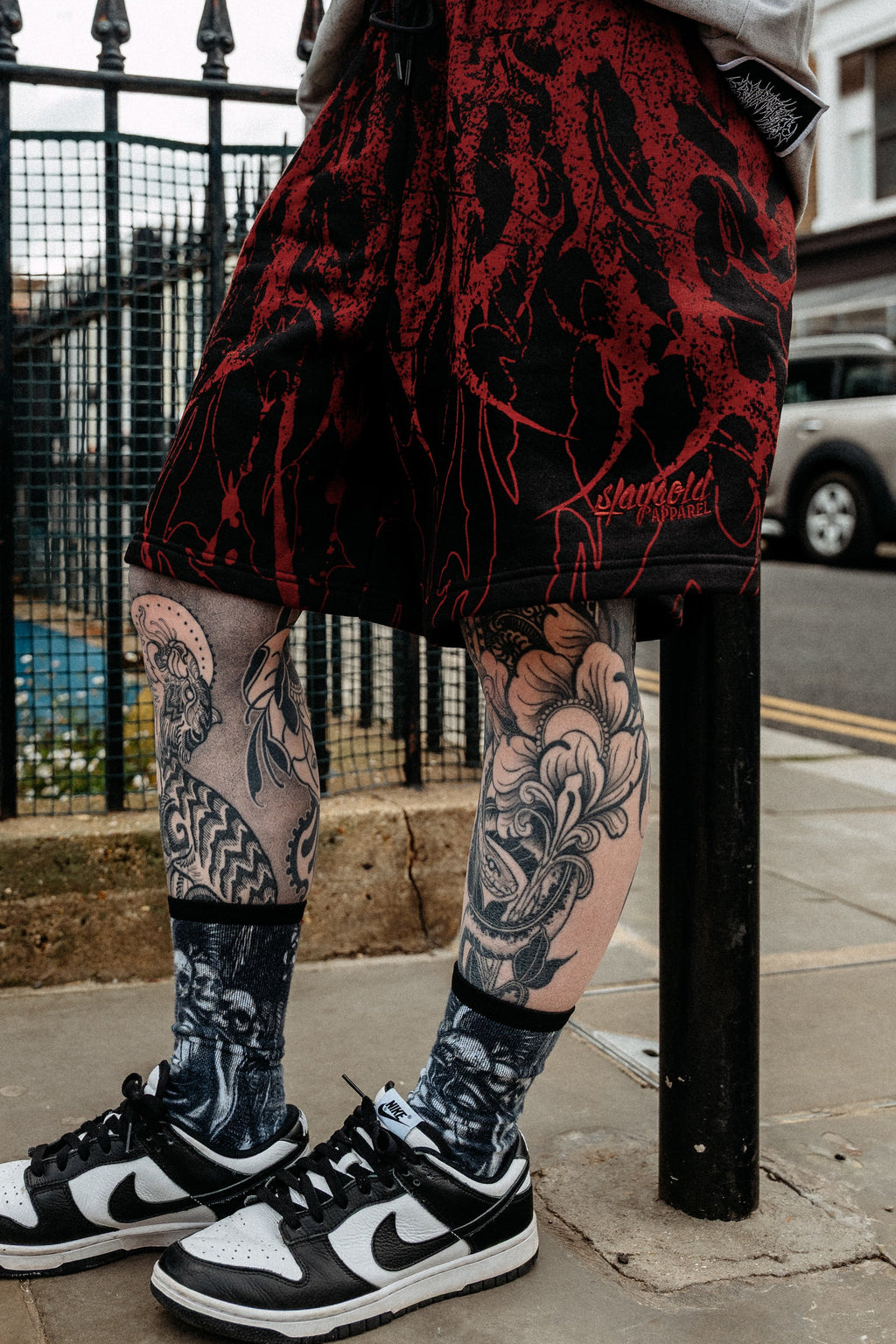 Bloodspawn (Rusty Red) - Prime Shorts (350GSM)