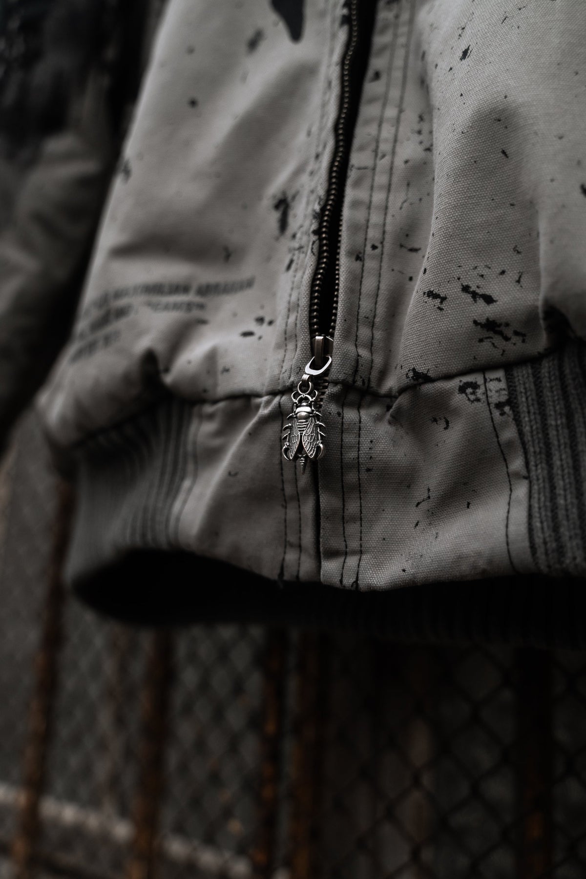 Bone Forge (Half Half) - Workwear Jacket (350GSM)