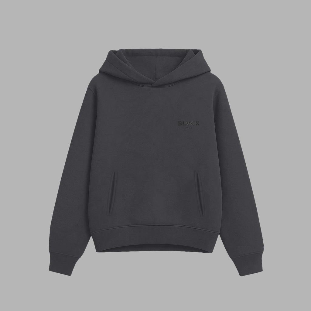 Blvck Hoodie 'Charcoal'