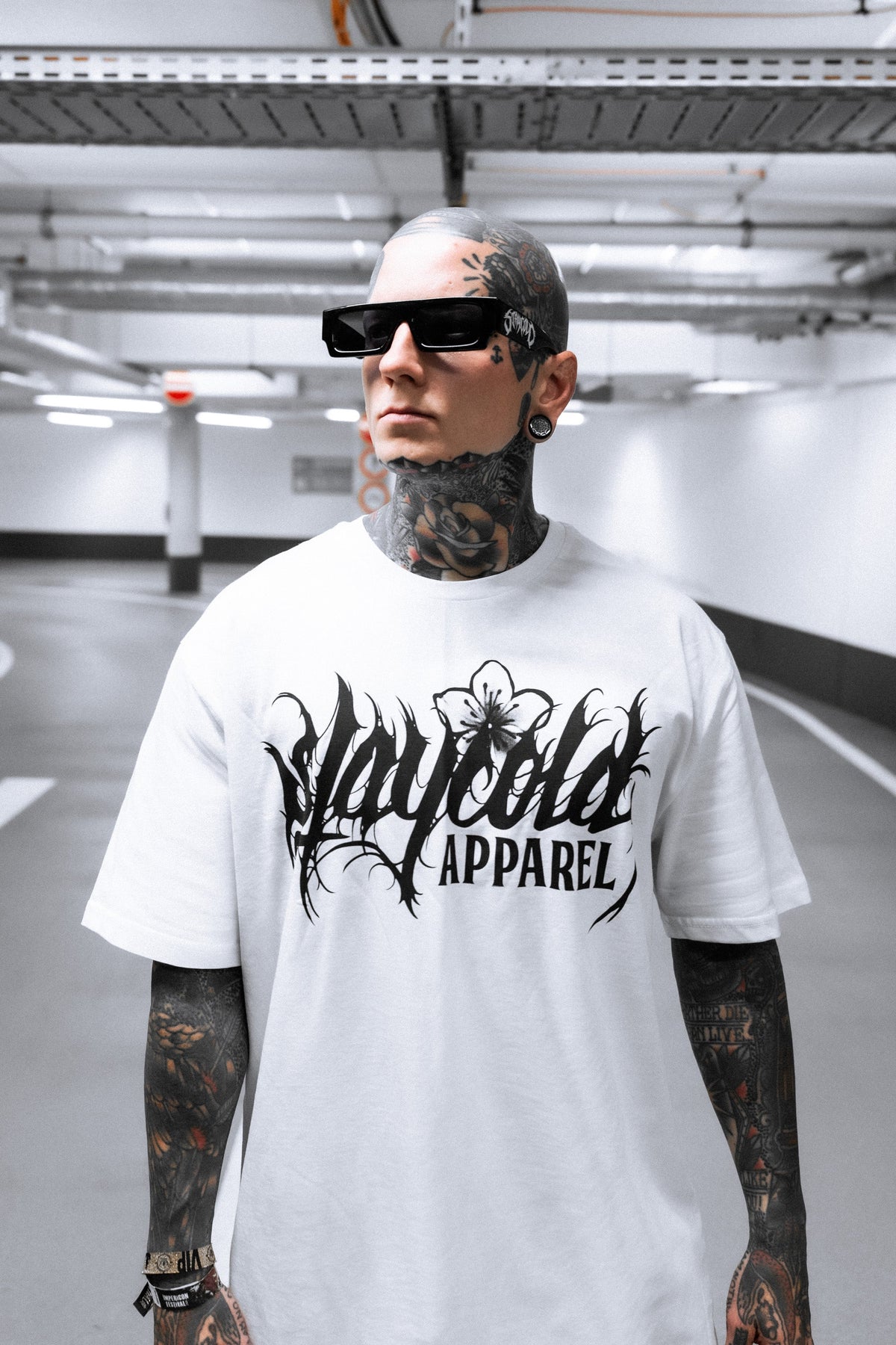 Cold Grace (White) - Regular T-Shirt (200GSM)