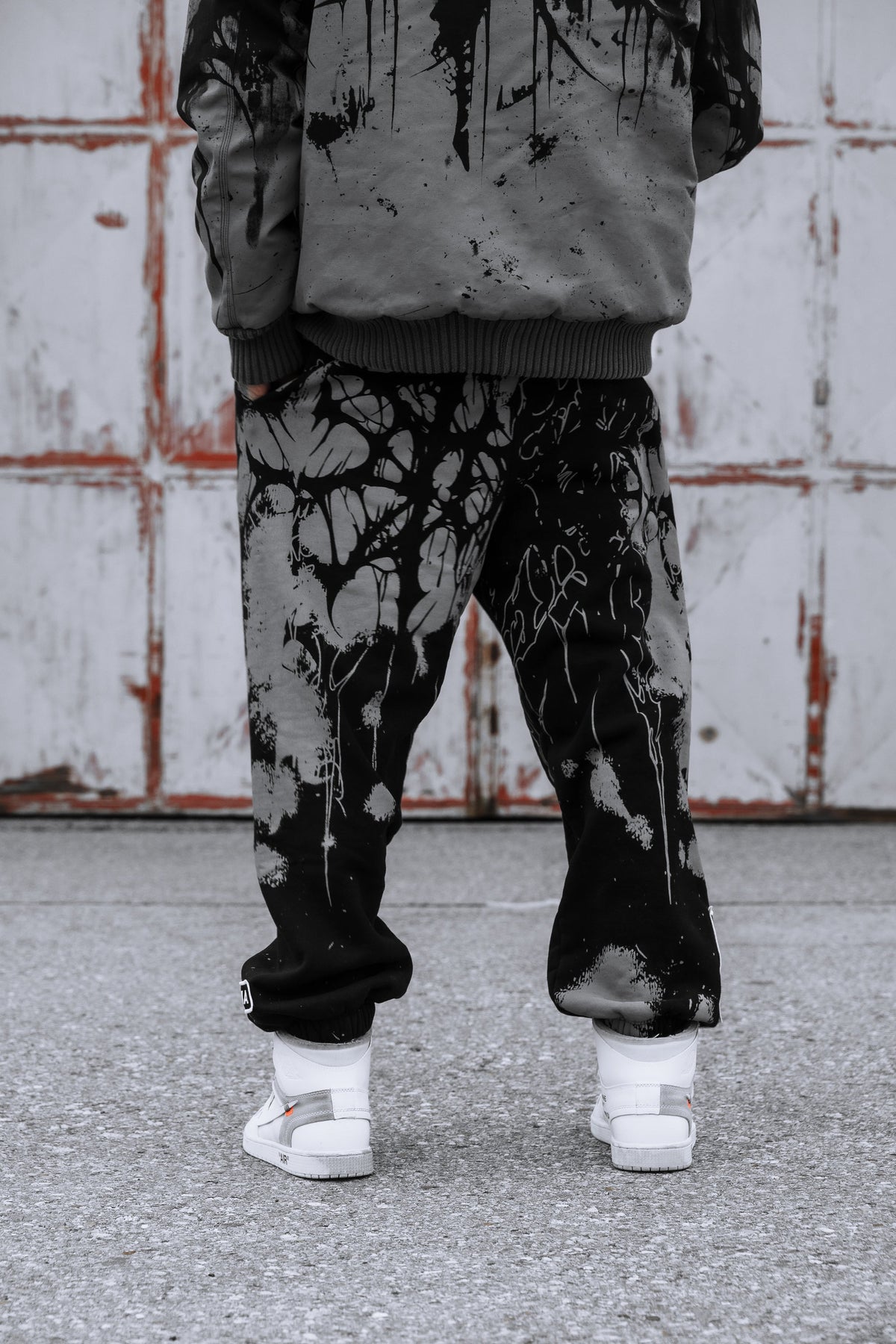 Daggerwave (Grey Dye) - Sweatpants (350GSM)