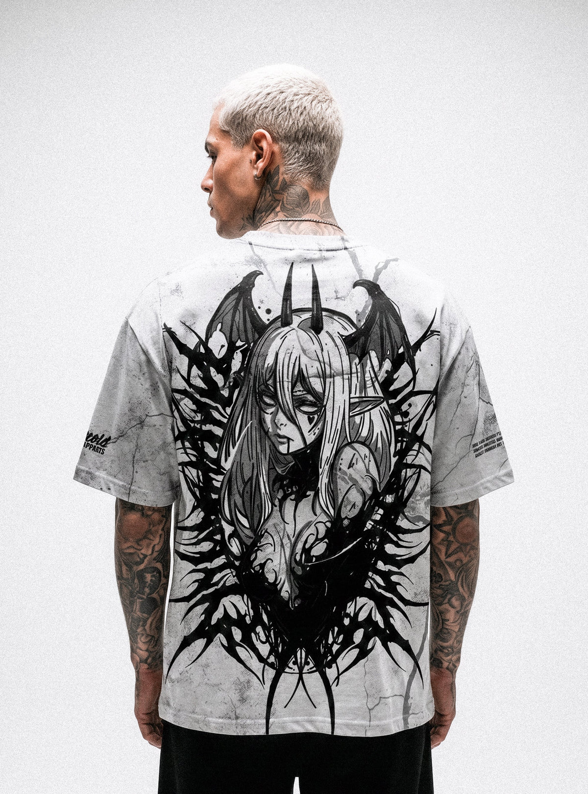 Divinity (Grey) - Oversized T-Shirt (200GSM)