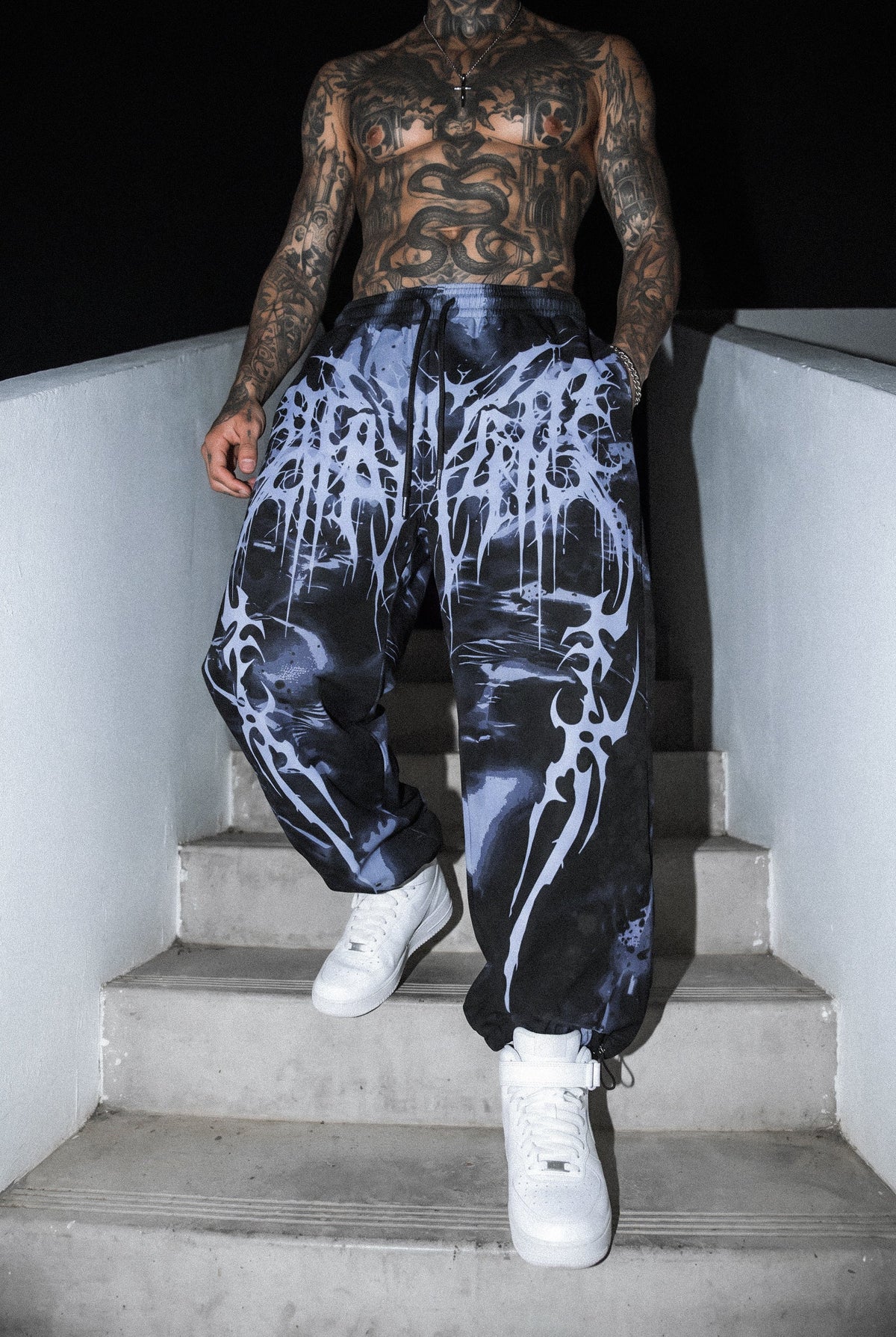 Eternal Winter (Blue) - Track Pants
