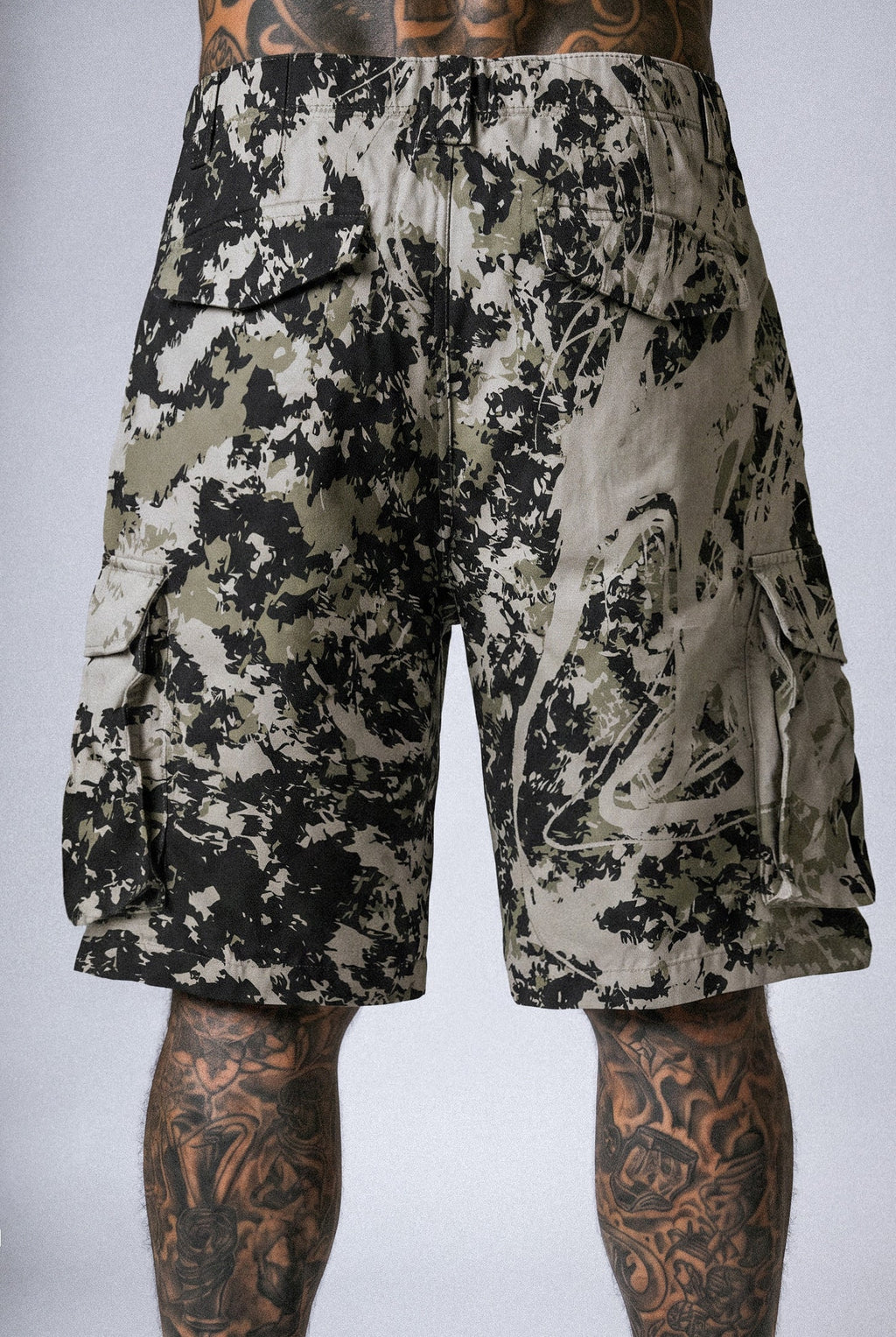 Fleshbound (Sand) - Cargo Shorts (260GSM)