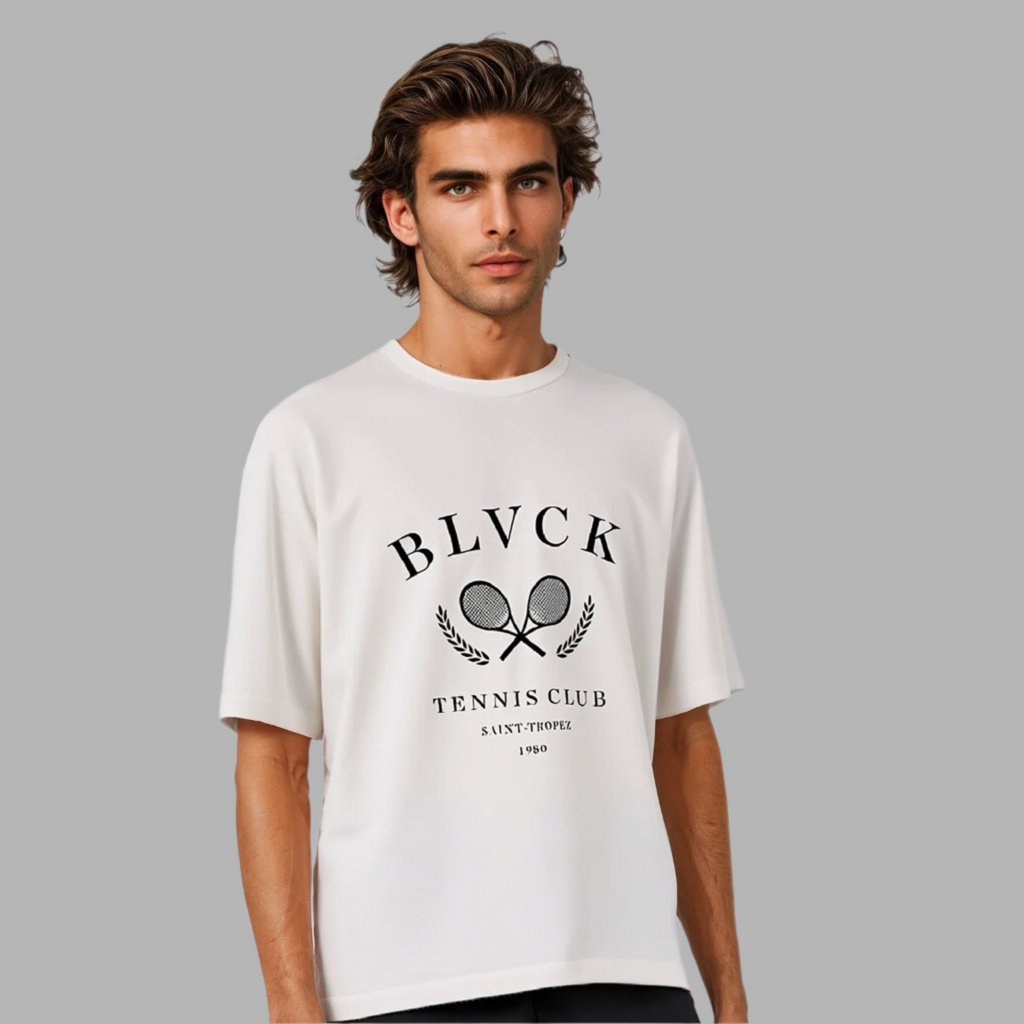 Blvck Tennis Tee 'Cream'