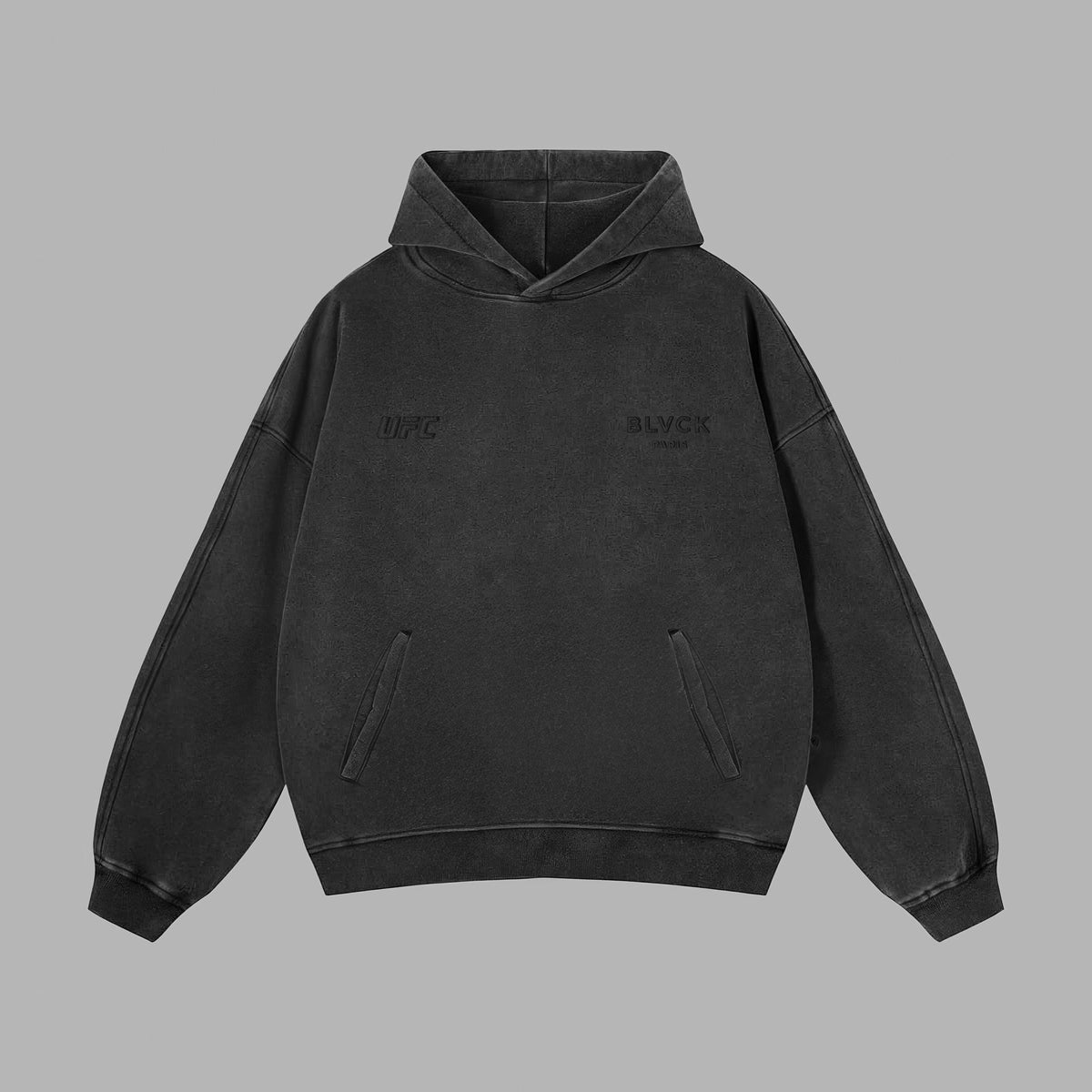 Blvck x UFC Acid Wash Hoodie