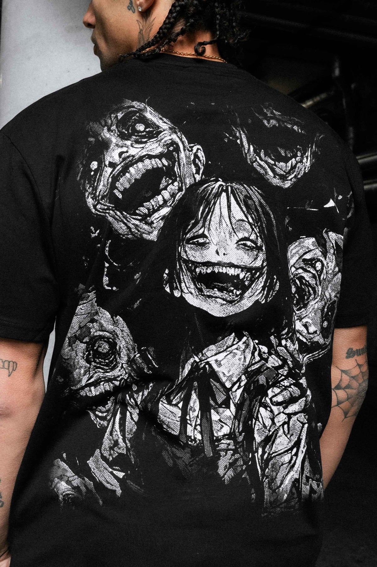 Frostgrin (Black) - Regular T-Shirt (200GSM)