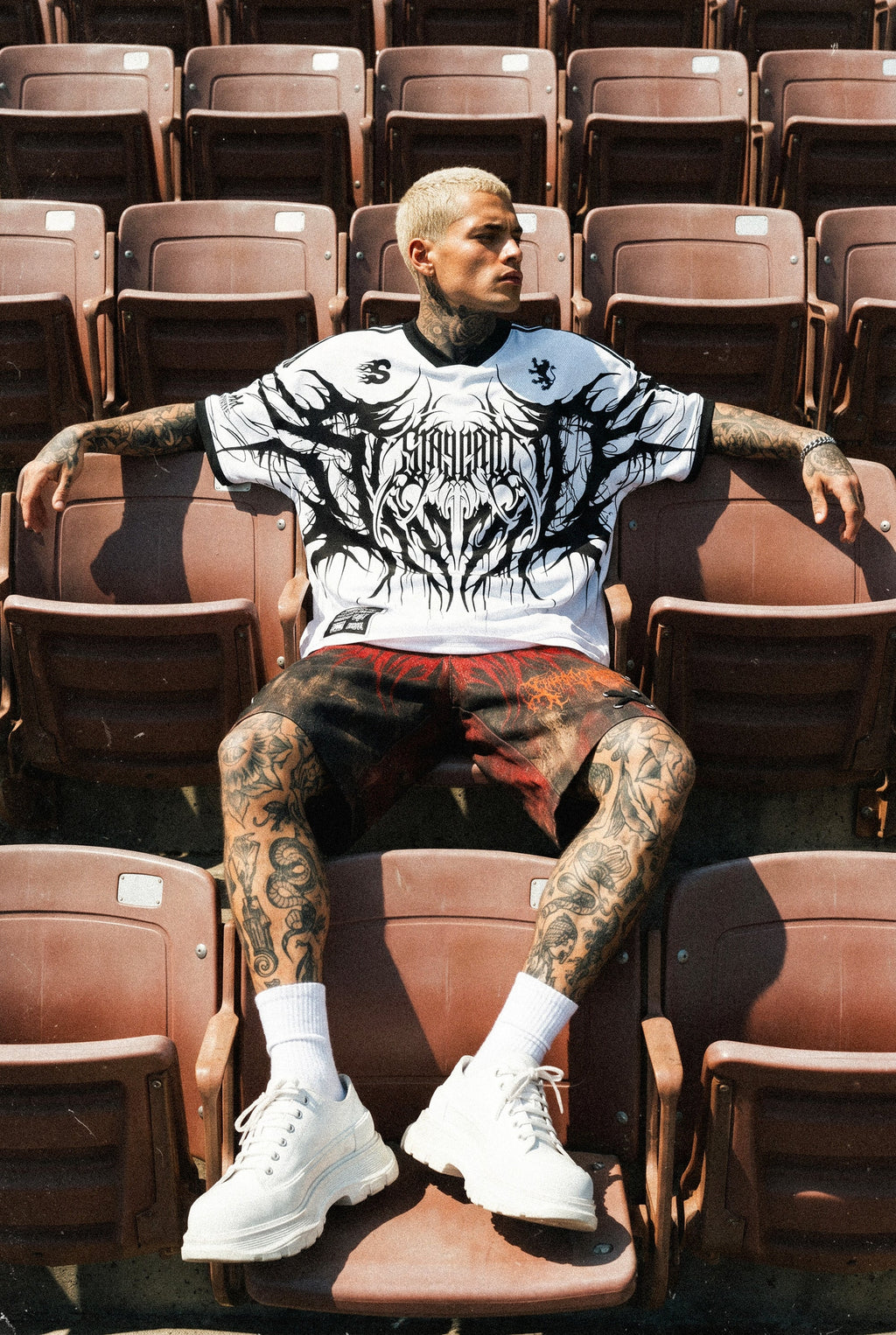 Galactico (White) - Oversized Jersey (260GSM)