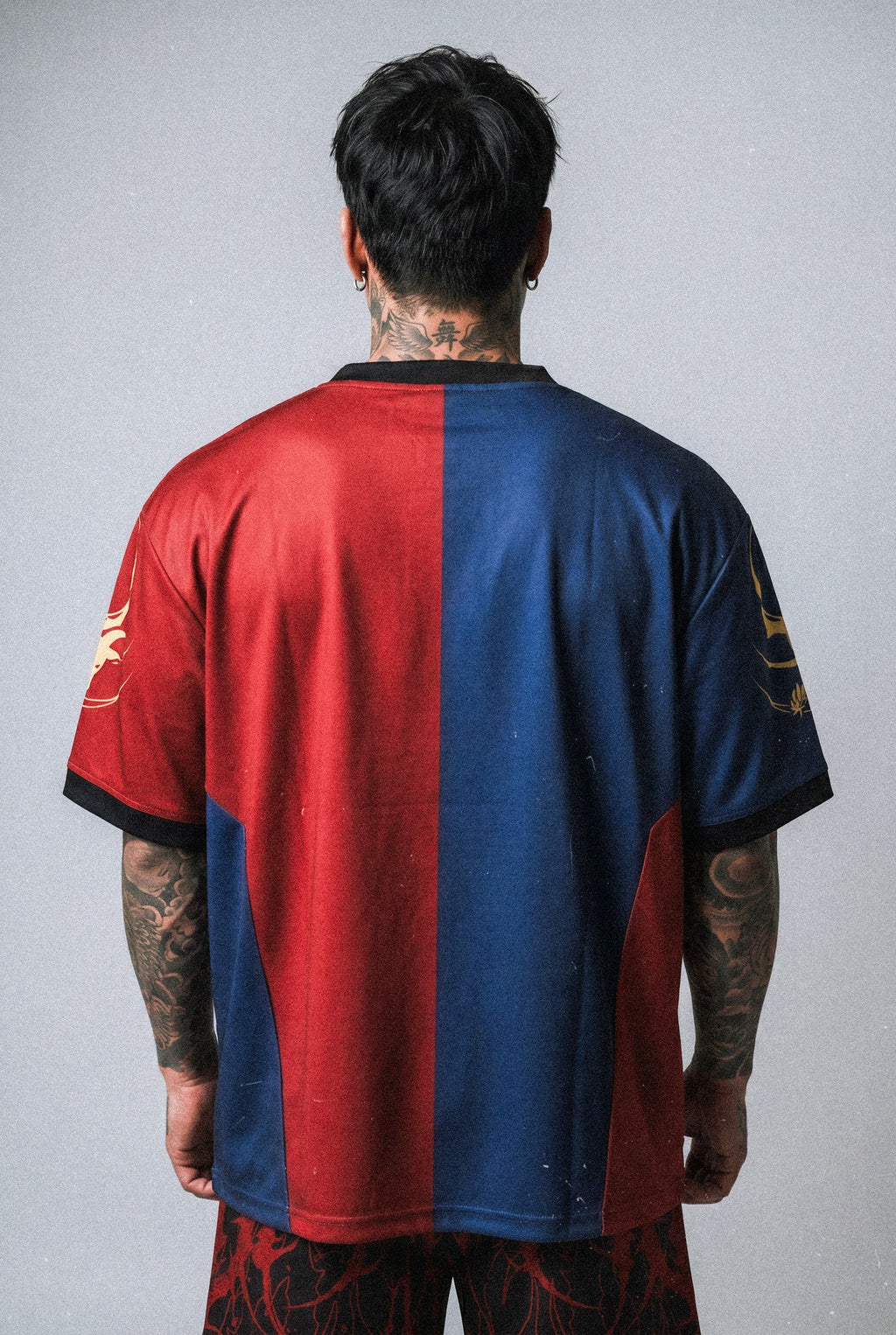 Garnet (Allover) - Oversized Jersey (260GSM)