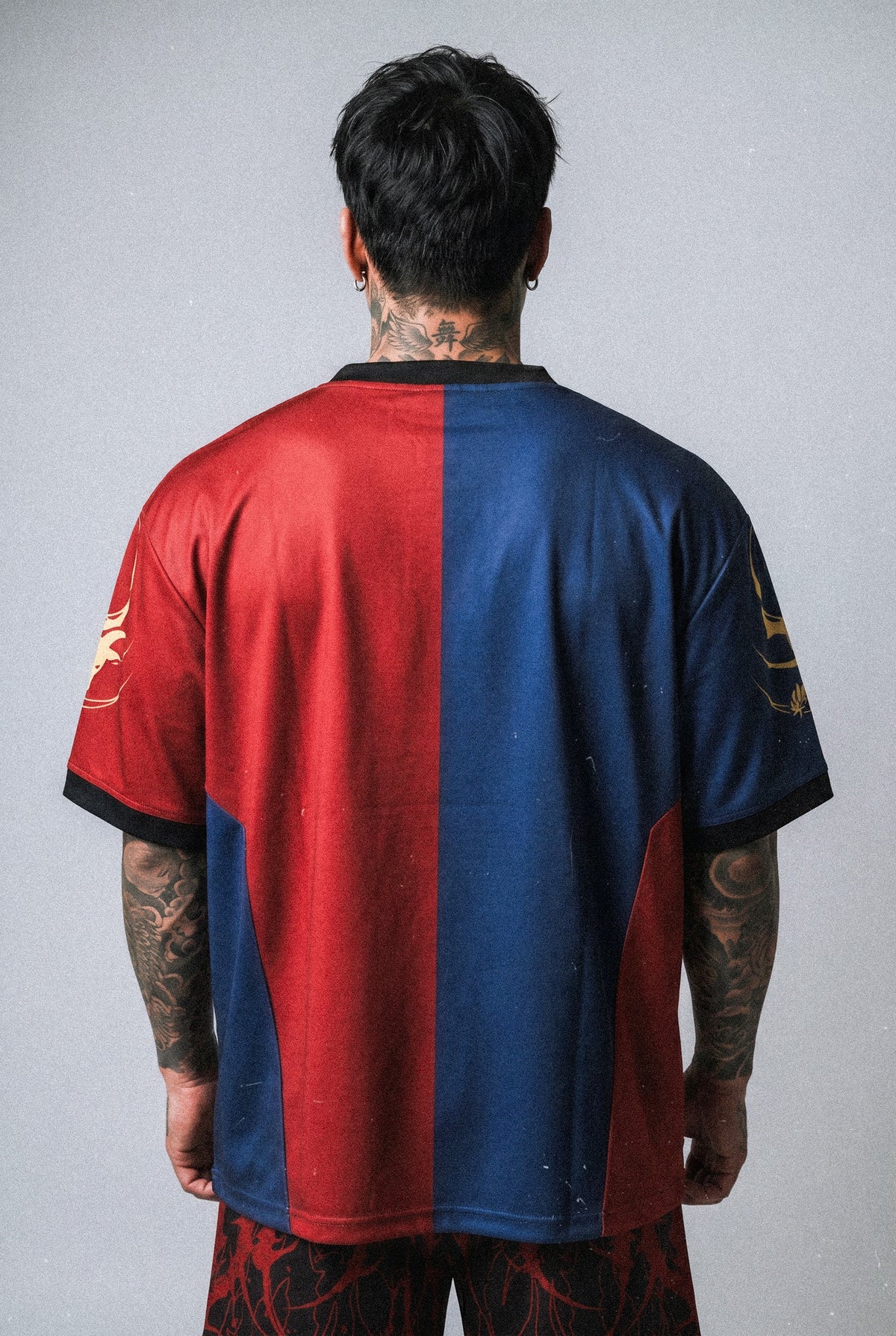Garnet (Allover) - Oversized Jersey (260GSM)