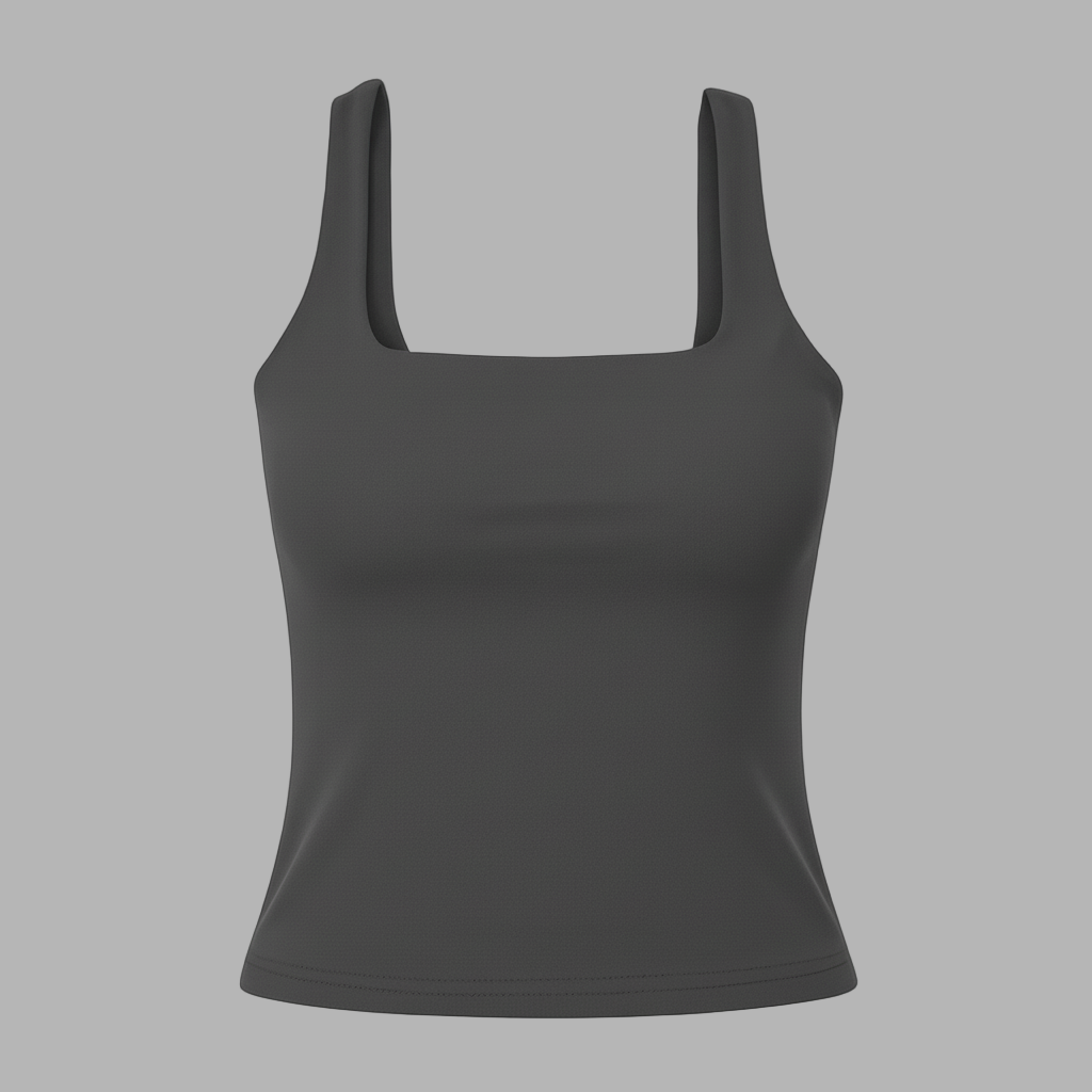 Blvck Tank Top with Built In Bra