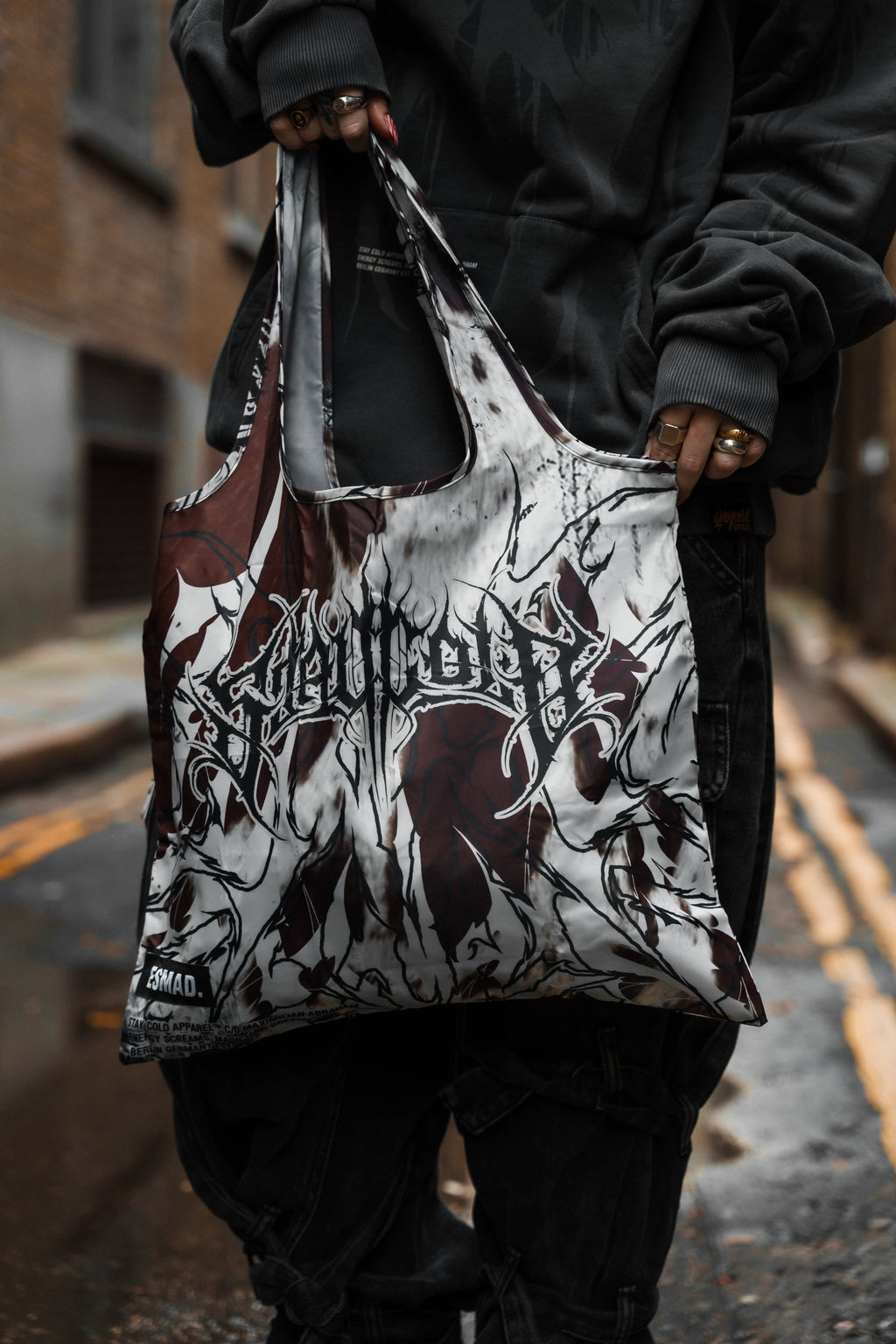 Gravedigger (Brown) - Tote Bag