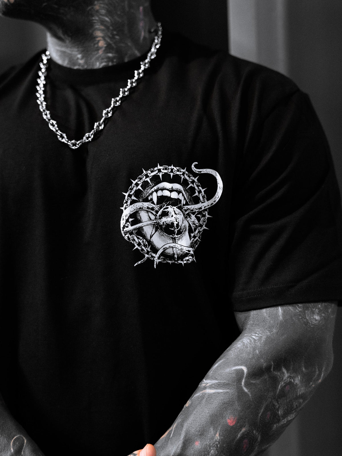 Gravewire (Black) - Regular T-Shirt (200GSM)
