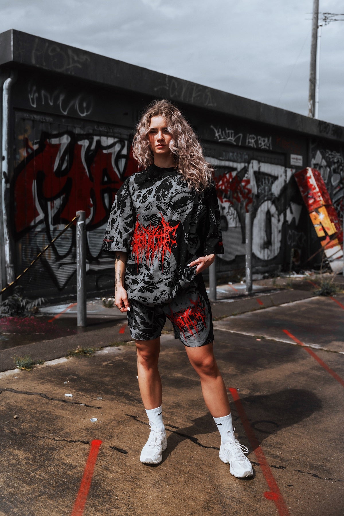 Grinfrost (Black) - Swim Shorts