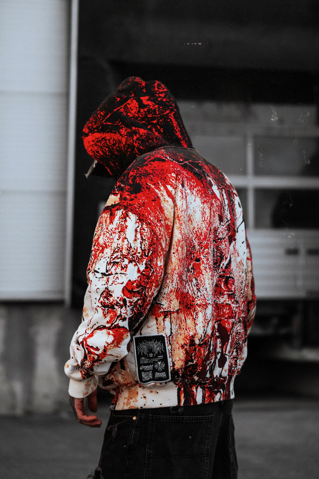 Immortal Bloodline (Allover) - Heavy Oversized Hoodie (400GSM)