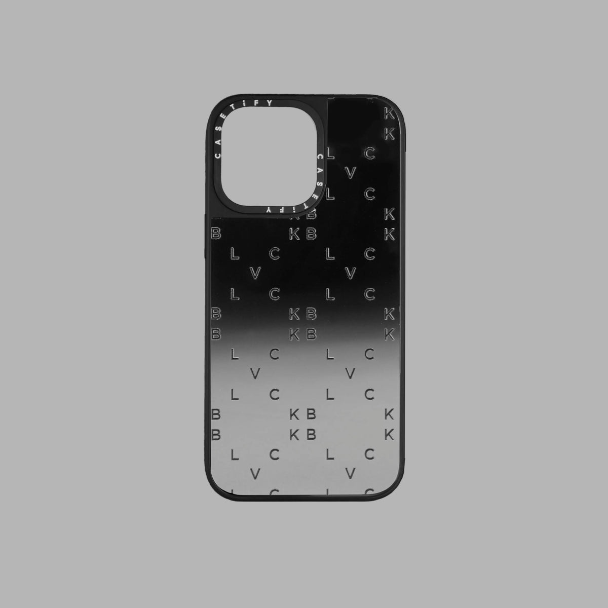 Blvck x Casetify Logo Case - Black Mirror