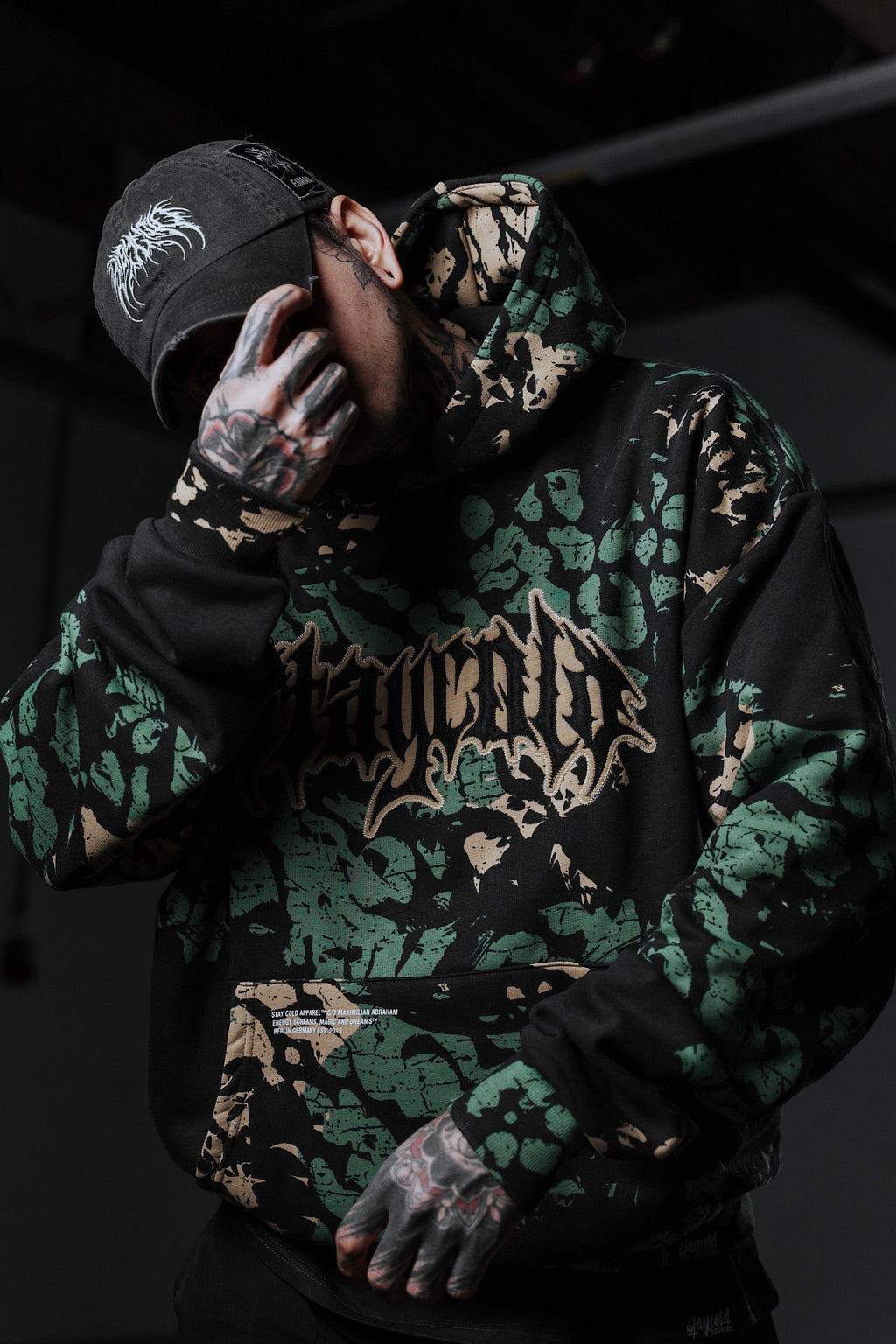 Night Ops - Heavy Oversized Hoodie (400GSM)