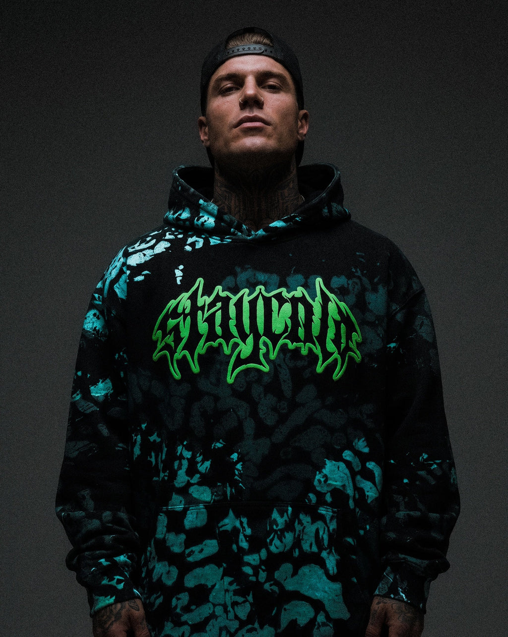 Night Ops (Glow In The Dark) - Heavy Oversized Hoodie (400GSM)