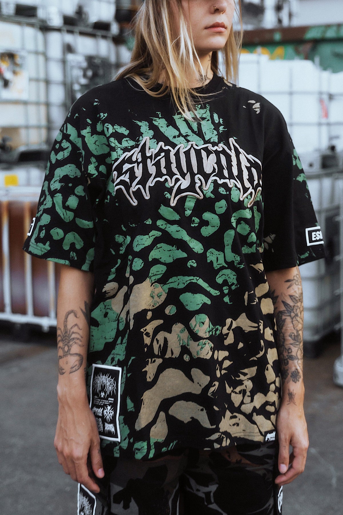 Night Ops - Heavy Oversized T-Shirt (250GSM)